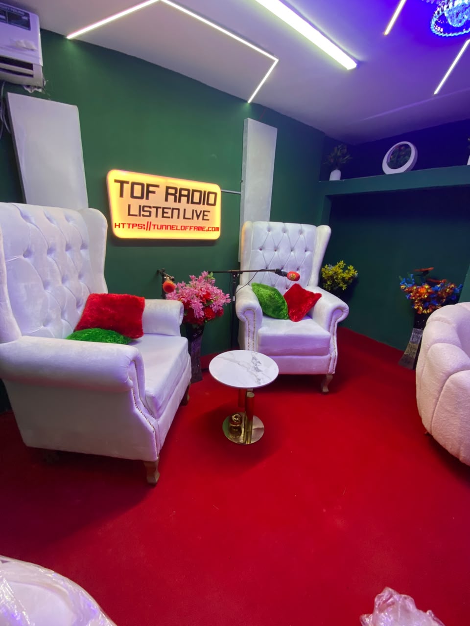 Podcast Suite interior